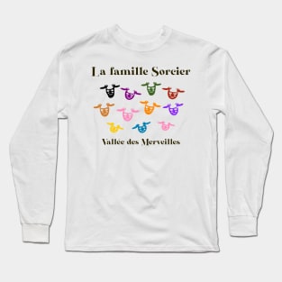 La famille Sorcier - Vallée des Merveilles Long Sleeve T-Shirt